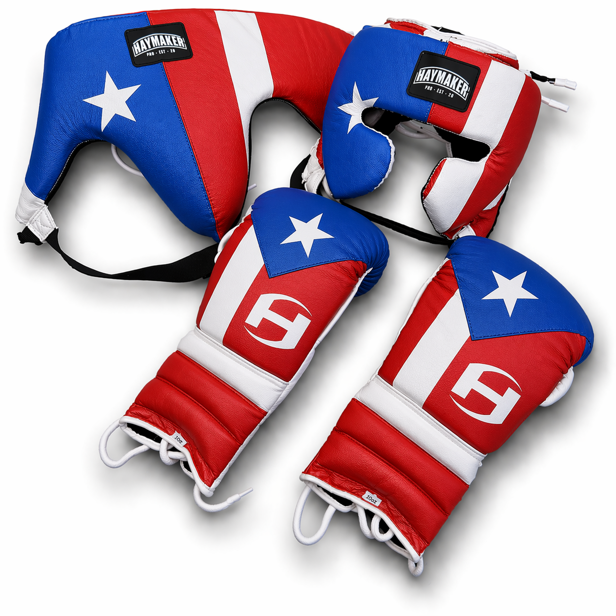 PUERTO RICO | SPARRING SET | 100% LEATHER