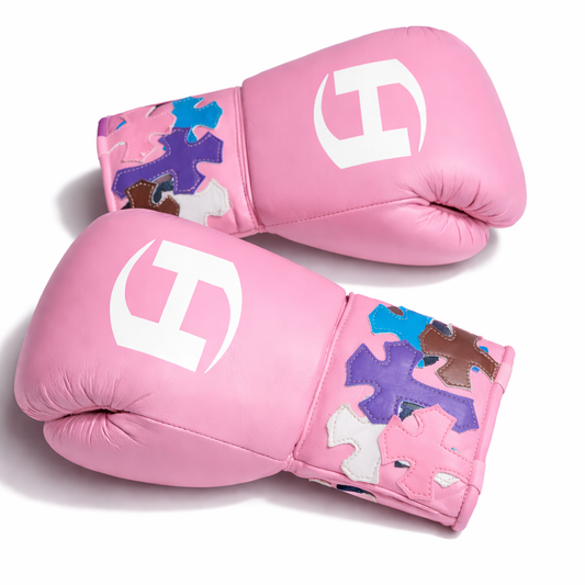 CRX001 PINK BOXING GLOVES | 100% LEATHER
