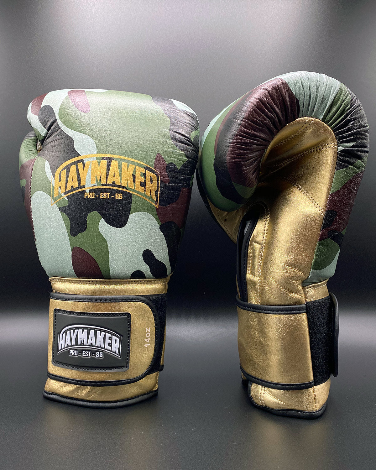 CAMO | PRO ELITE GLOVES 100% LEATHER
